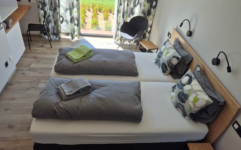 la Siroperie - gîte 4 p. - chambre 1 - accessible PMR