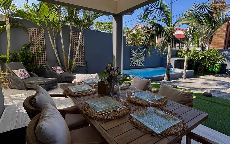 Villa Les Ti Pêcheurs - coin repas