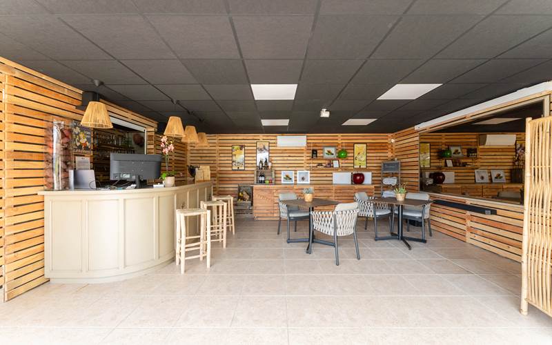 Bar et salon accueil