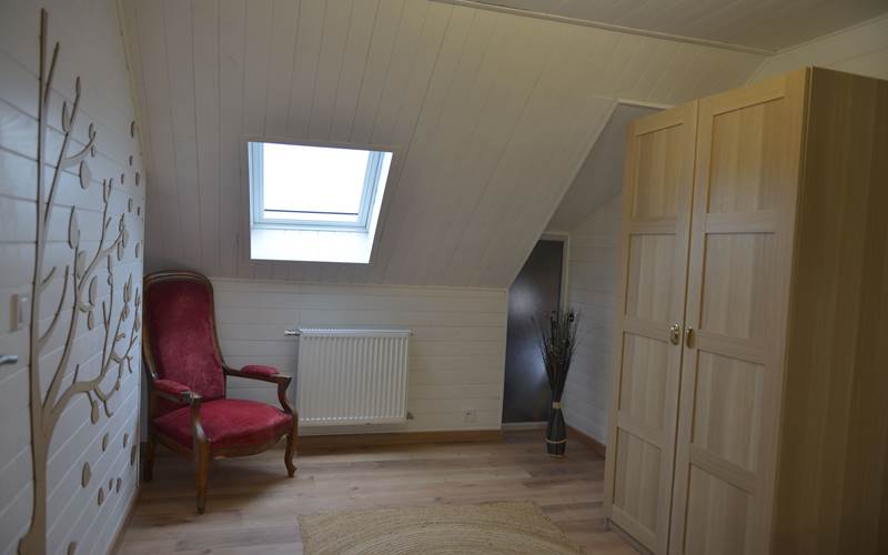 chambre verte étage
