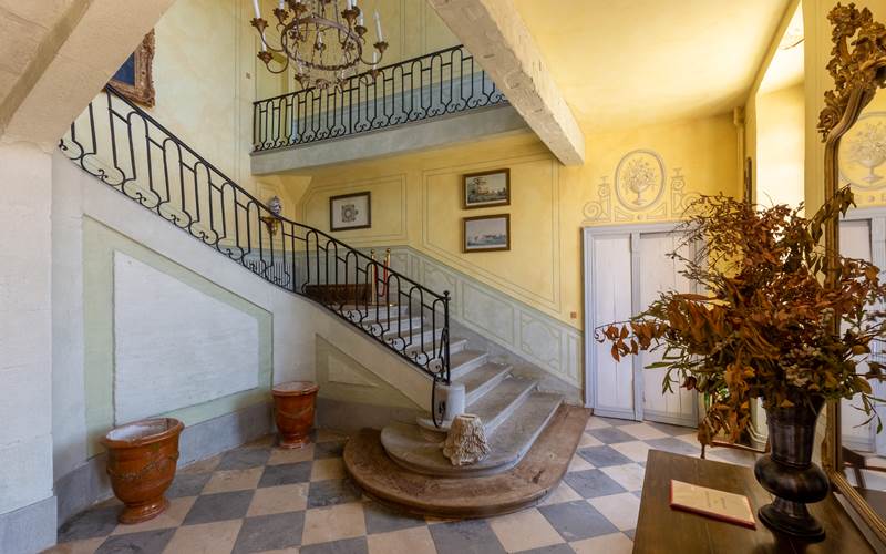 Entrée du château