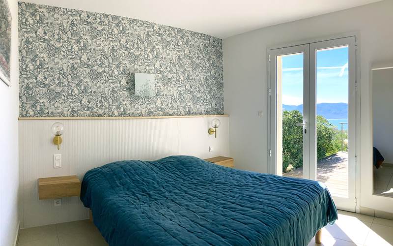 _Grande Villa A - Chambre parentale vue - Re´sidence Ogliastrello - Olmeto 2024
