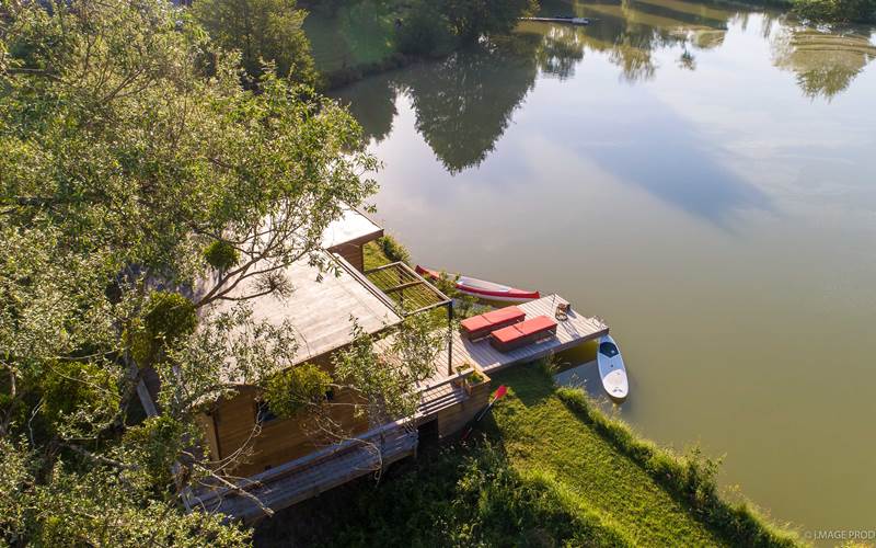 Canoë et paddle
