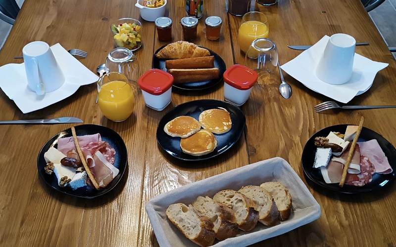 Petit déjeuner Les Rêves de Baie de Somme