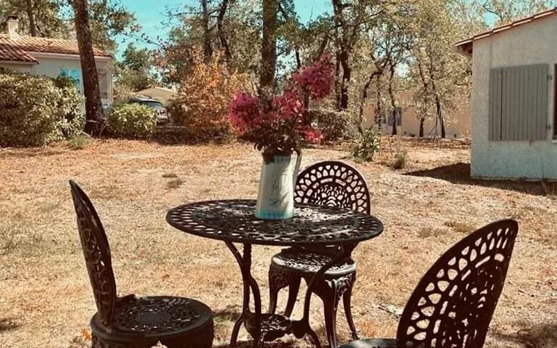 ETANG VALLIER RESORT CABANE DE PINEAU JARDIN