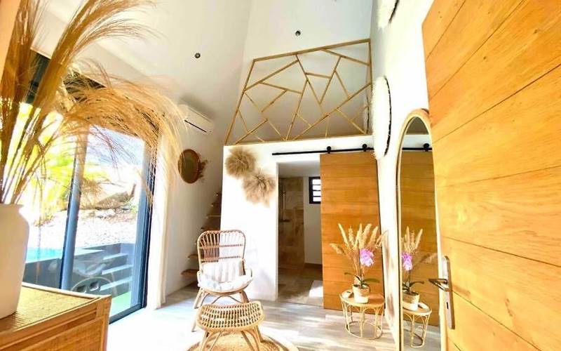 Chambre 1 - lit double mezzanine