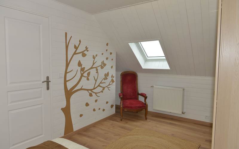 chambre verte étage