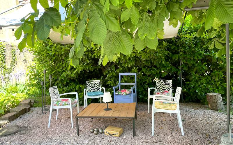 Salon de jardin de la cour Zaepffel