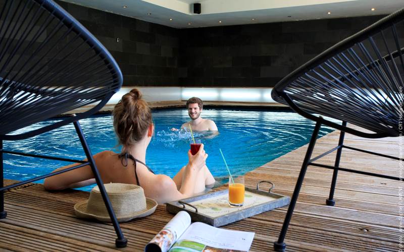 Week-end romantique avec piscine