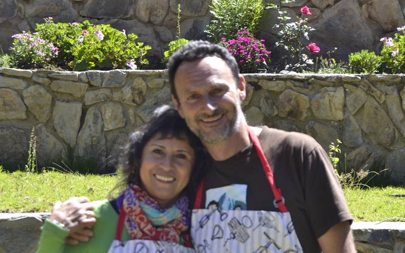 Delicia y Bruno, anfitriones de Copacabaña...