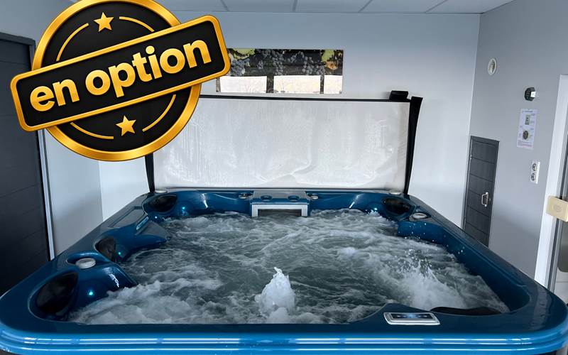 Spa 5 places (disponible en option seulement le week-end)