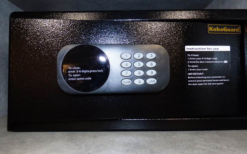 Coffre-fort chambre Emmanuelle