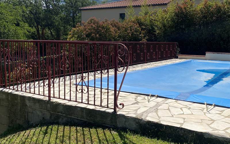 Massane piscine fermée