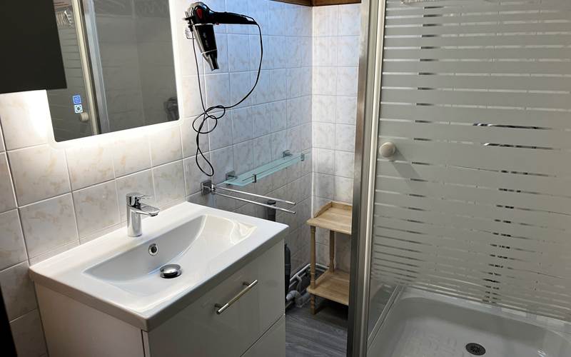 Salle d'eau chambre savoyarde