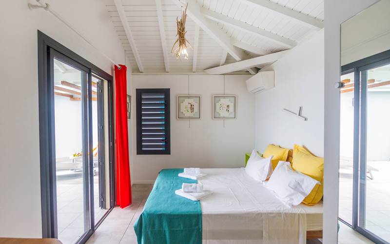 Iguane House villas & Micro Spa Villa Corail chambre