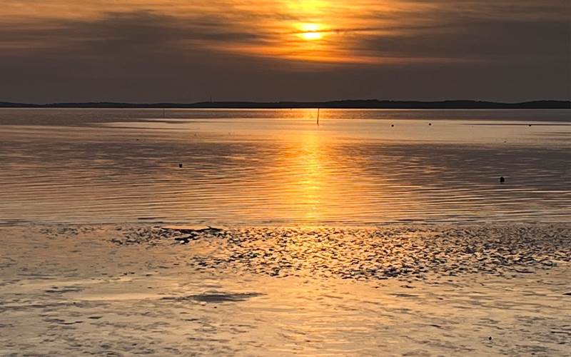 coucher soleil