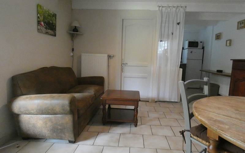 Le Potager séjour cuisine