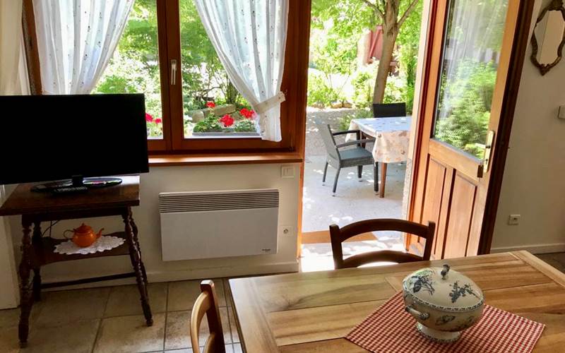 Accès direct à la terrasse