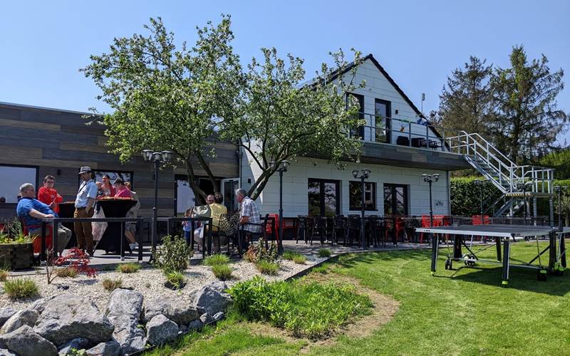 La terrasse du Domaine de Falimont