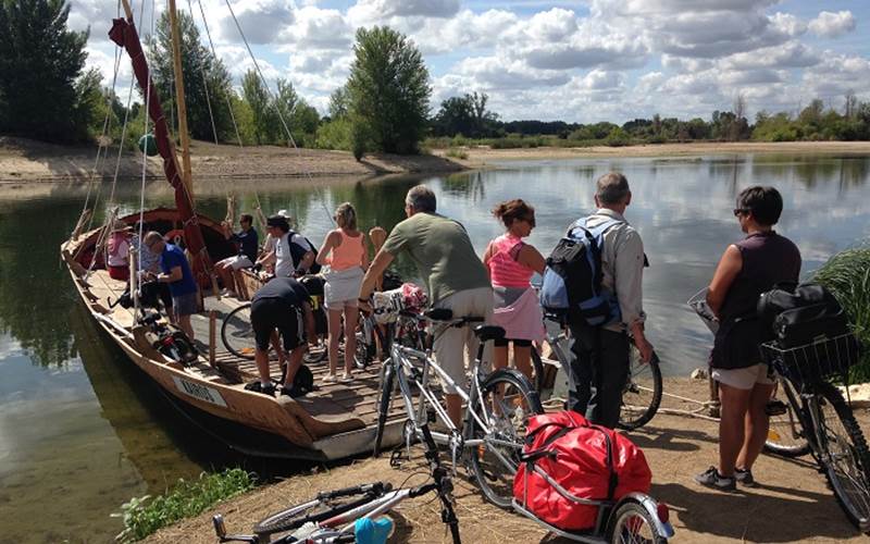Bac à cour sur Loire