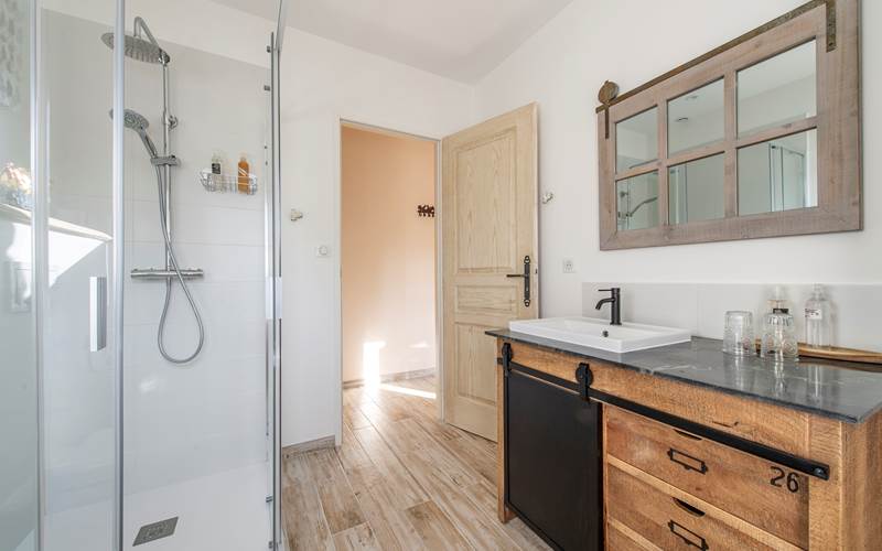 Salle d'eau Chambre d'hôtes le Poulailler