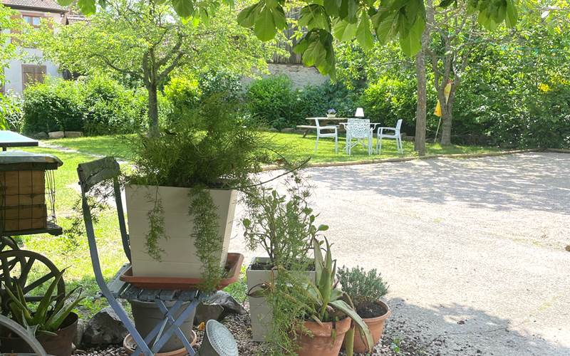 Le Jardin de la propriété