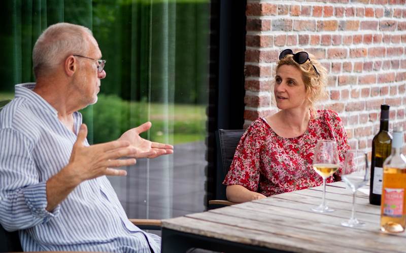 La Siroperie gîte 4 places grande conversation