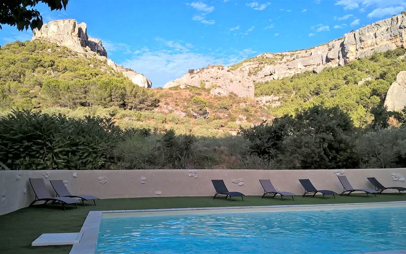 vue piscine