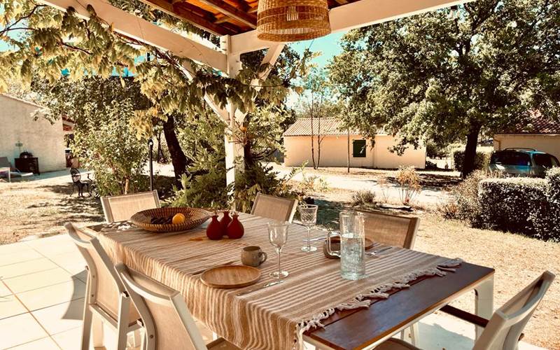 ETANG VALLIER RESORT CABANE DE PINEAU TERRASSE