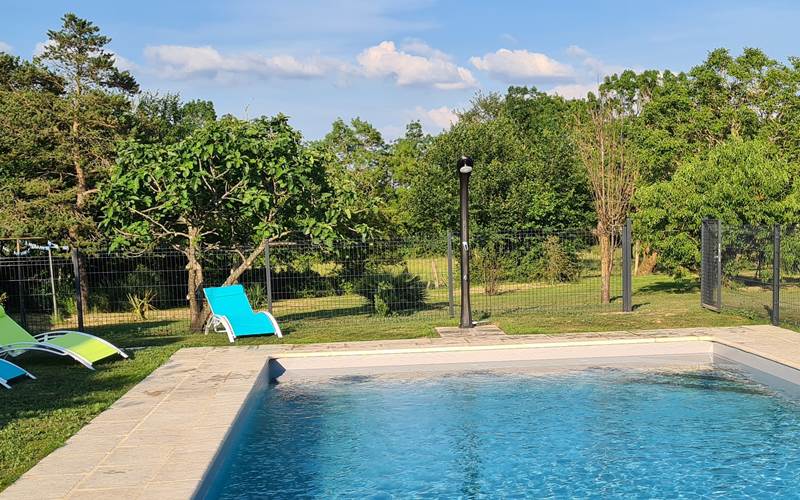 Vue de la piscine