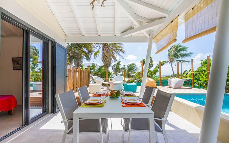 Iguane House villas & Micro Spa Villa Passion galerie repas