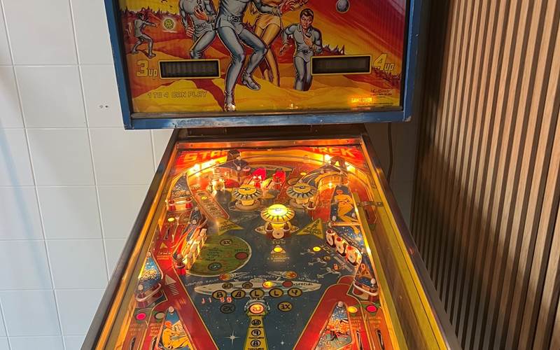 Option salle de jeux (flipper Star Trek)