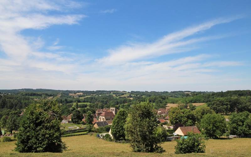 Vue du village depuis le Château