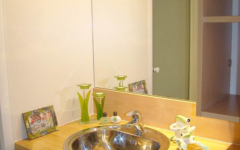 ETANG VALLIER RESORT CHALET SALLE DE DOUCHE