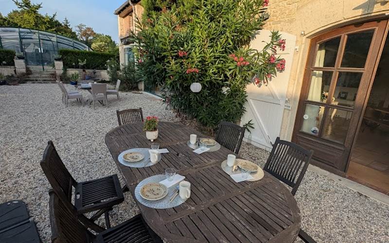 petit déjeuner dehors