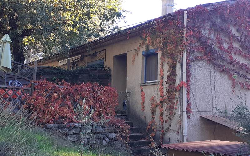 vue vers l'extérieur côté nord automne