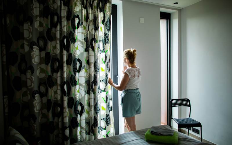 La Siroperie gîte 4 places chambre 2 à la fenêtre