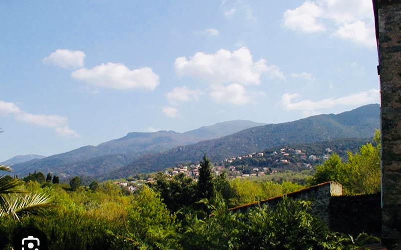 Mas Néoulous vue Albères