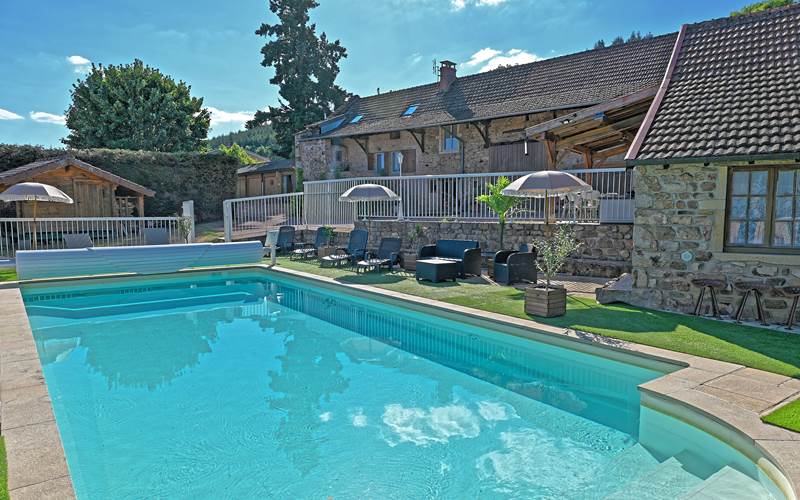 Piscine vue jour