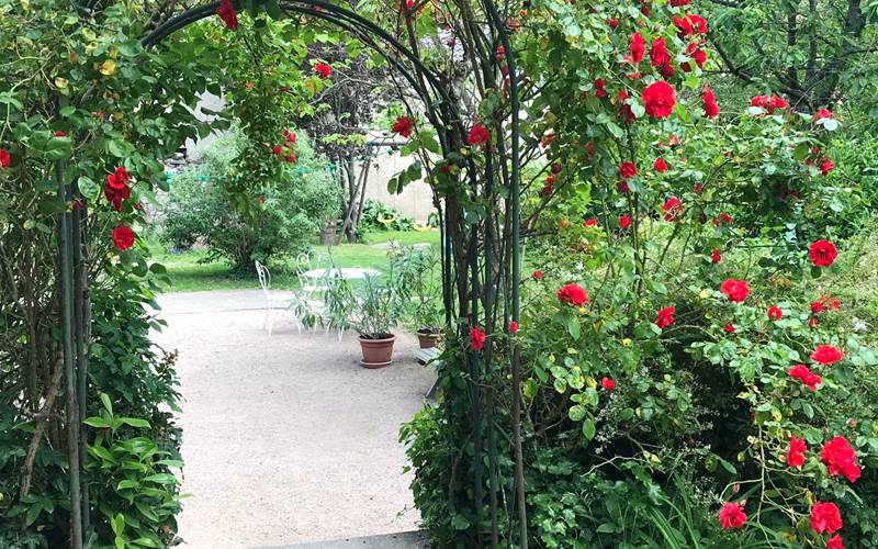 Le Jardin de la propriété