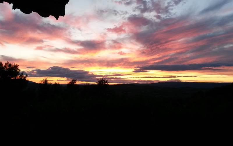 coucher de soleil