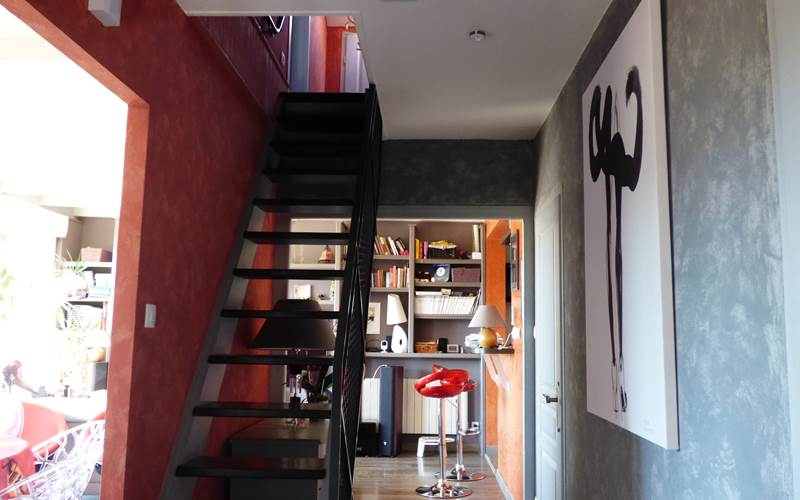 Escalier 3 Chambres d'hôtes La colline aux Yeux Doubs