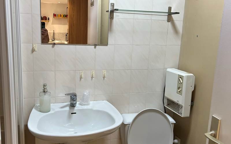 deuxième salle d'eau et WC à côté de la chambre du bas)