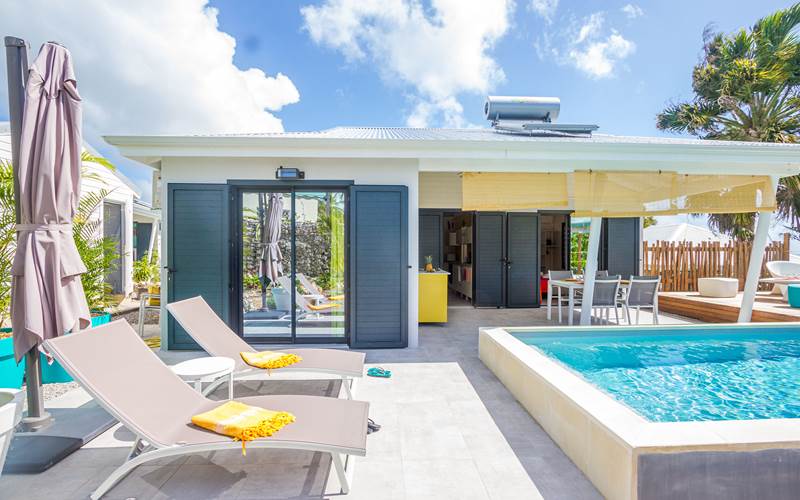 Iguane House villas & Micro Spa Villa Passion vue générale villa