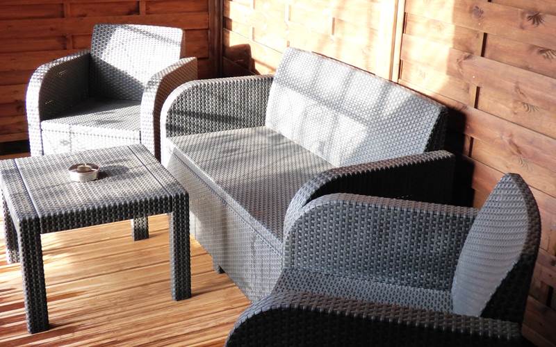 Salon terrasse chambre Emmanuelle