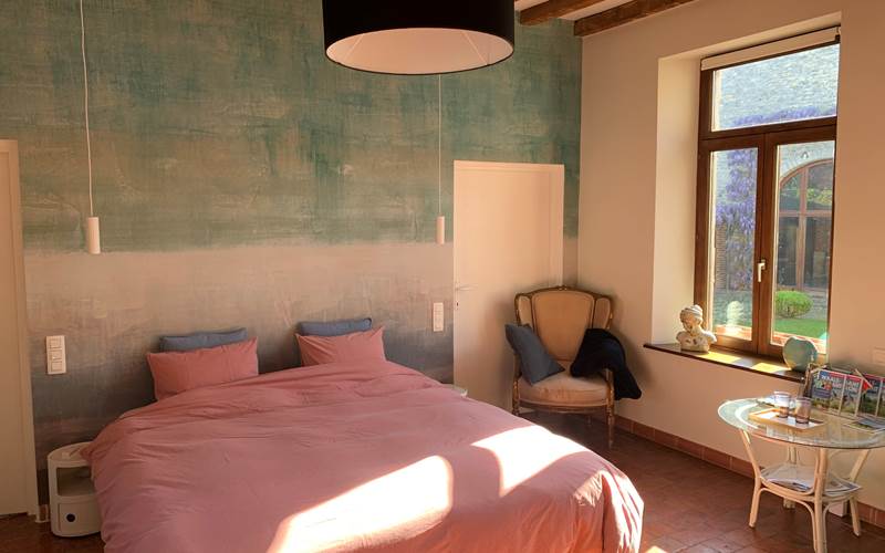 La Cense - Mélin - Chambre d'hôtes - Lit double