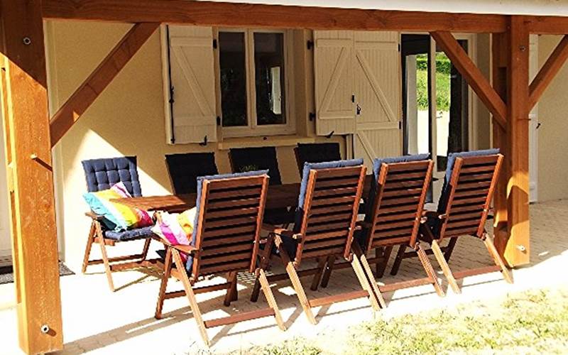 etang vallier resort villa heleen terrasse