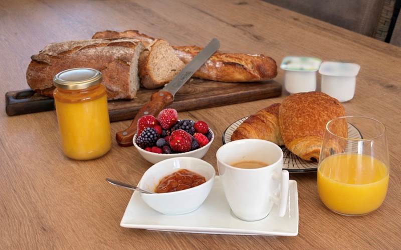 Petit déjeuner gourmand