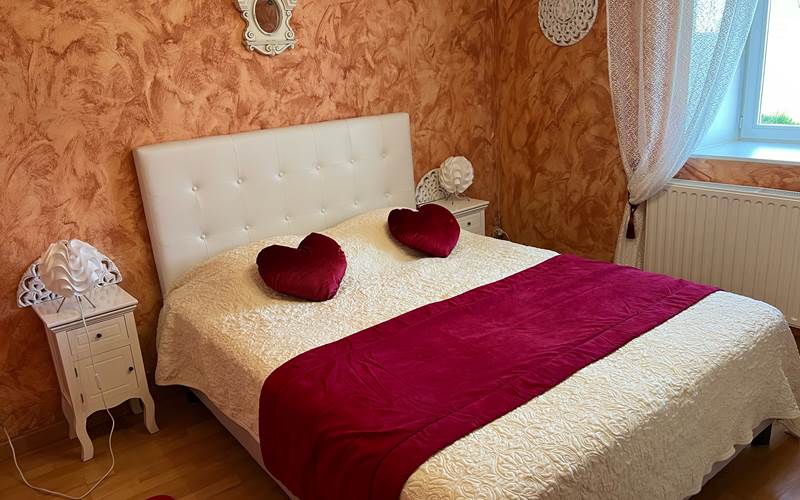 Chambre baroque, lit 160x200