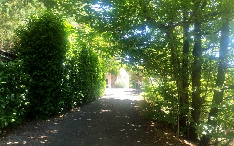 Arrivée sur le gîte